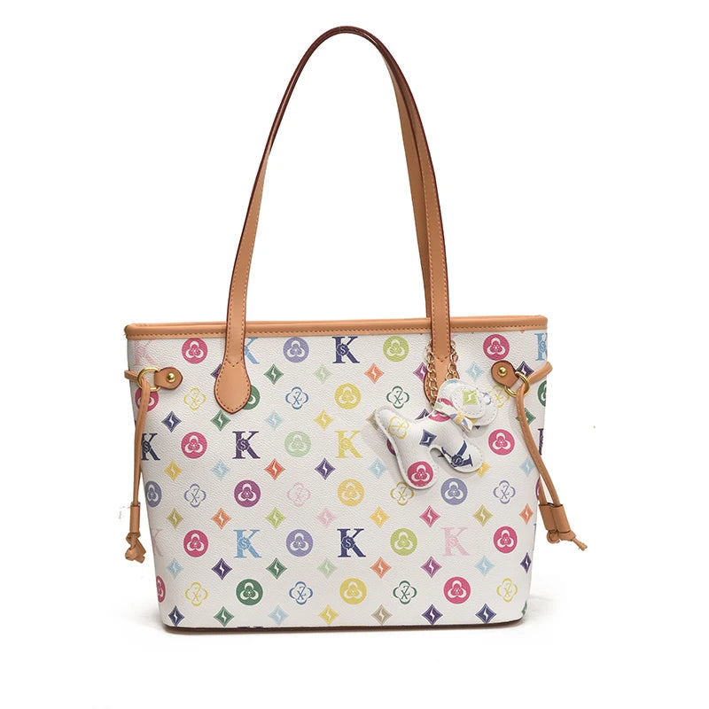 Elegant Tote Bags And Handbags For Ladies, Premium Leather With Crossbody Feature, By Famous Designer Luxury Brand