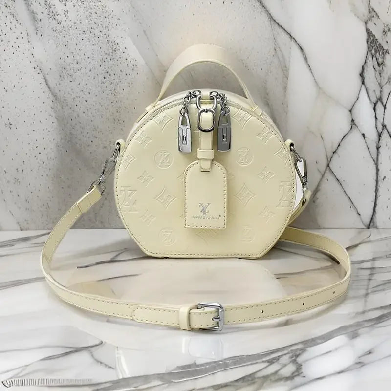 Luxury Brand Tote Bag - Leather Handbag For Women Featuring Crossbody Strap And Elegant Practical Design
