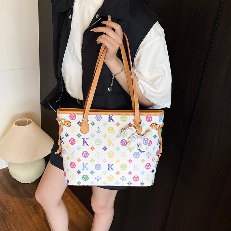 Elegant Tote Bags And Handbags For Ladies, Premium Leather With Crossbody Feature, By Famous Designer Luxury Brand