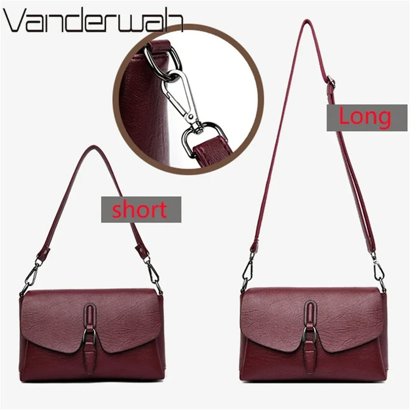 Luxury Handbag Women Bags Designer Sheepskin Leather Shoulder Messenger Bag Sac Crossbody Bags For Women Bolsa Ladies Hand Bag